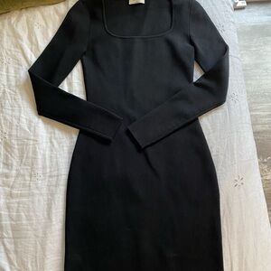 ARITZIA BABATON BLACK MINI DRESS